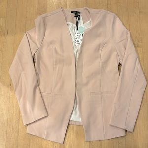 41 Hawthorn pink collarless blazer L